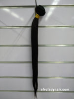 12A BRAZILIAN STRAIGHT HAIR SINGLE BUNDLE 24" NATURAL COLOR