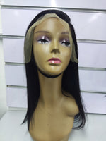 GLUELESS 12A BRAZILIAN HAIR EAR TO EAR FRONTAL WIG 10 INCH NATURAL COLOR#