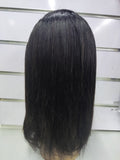 GLUELESS 12A BRAZILIAN HAIR EAR TO EAR FRONTAL WIG 10 INCH NATURAL COLOR#