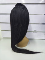 12A BRAZILIAN HAIR EAR TO EAR FRONTAL WIG 24 INCH NATURAL COLOR