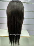 12A BRAZILIAN HAIR EAR TO EAR FRONTAL WIG 20 INCH NATURAL COLOR